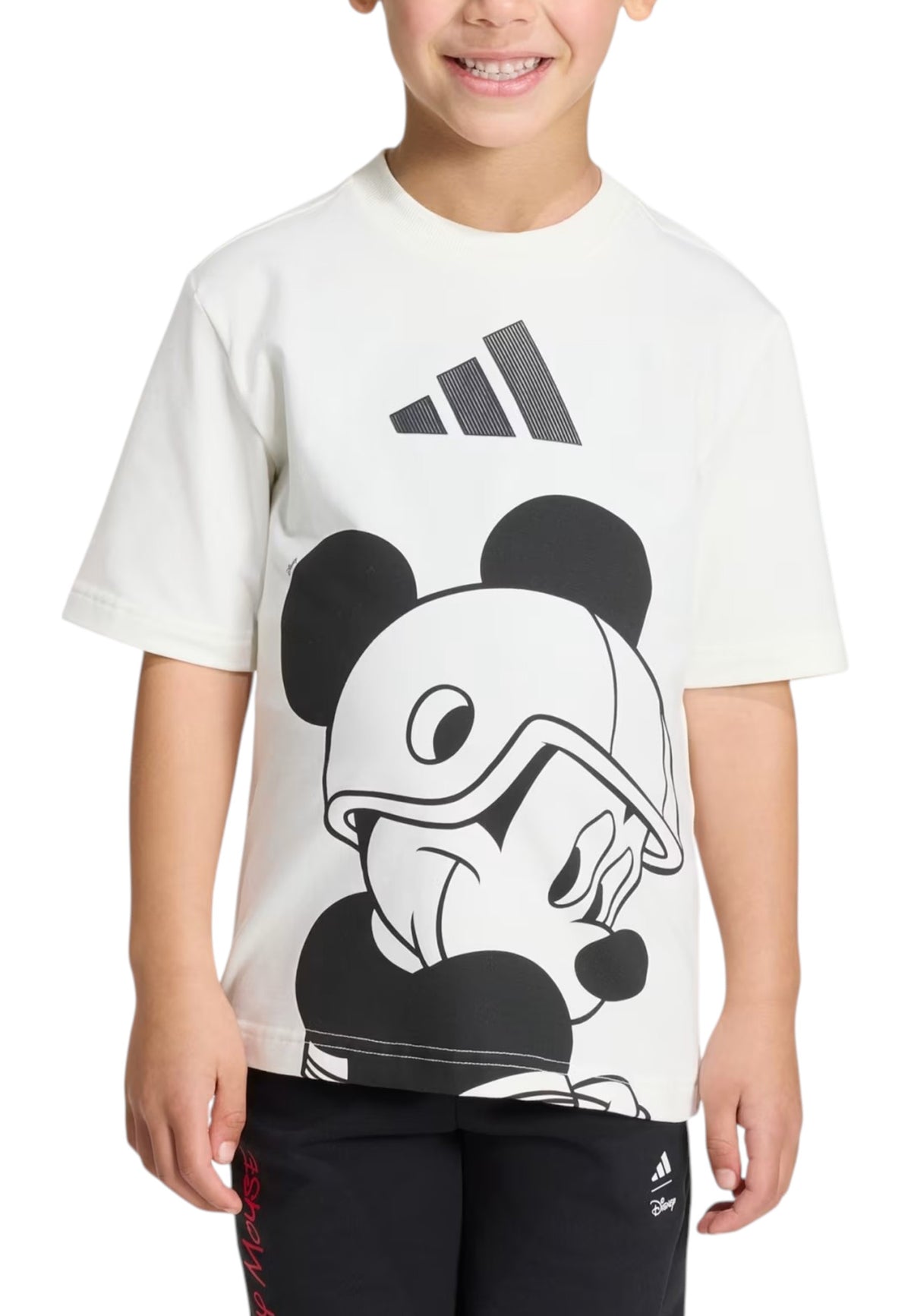 T-SHIRT E CANOTTE Panna/nero Adidas