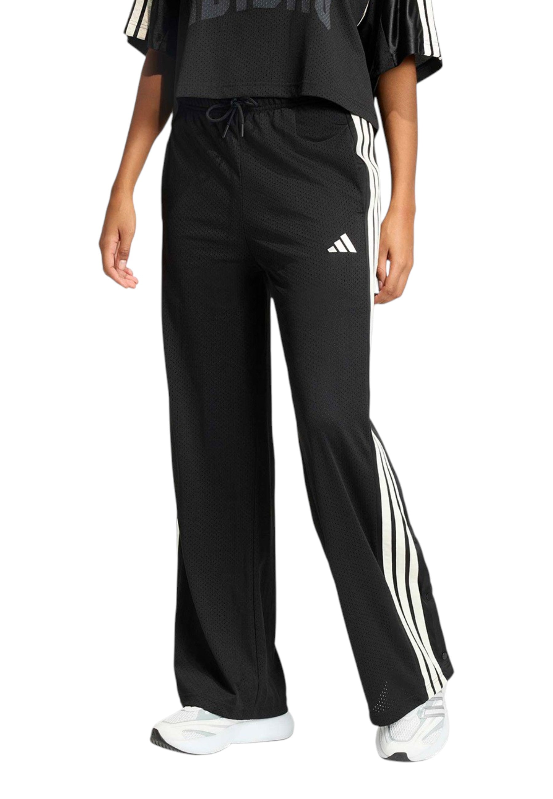 PANTALONI Nero/bianco Adidas