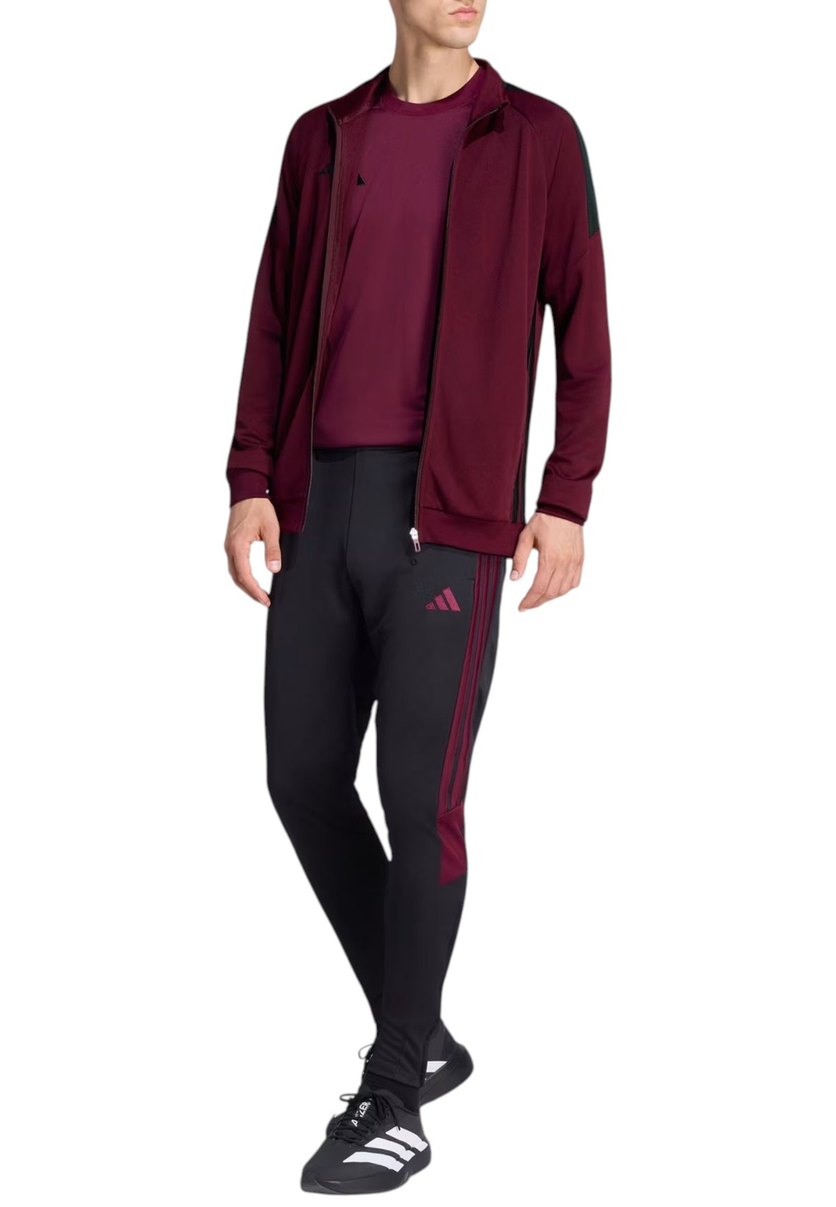 TUTE Bordeaux/nero Adidas