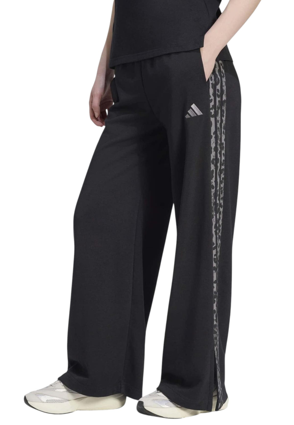 PANTALONI Nero/grigio Adidas