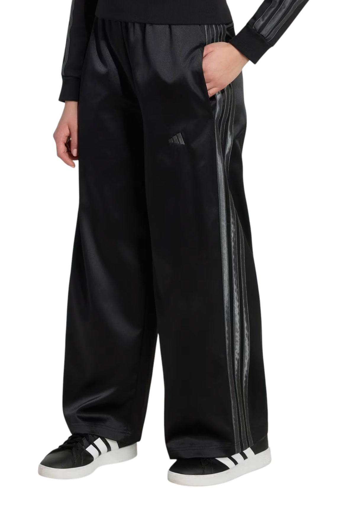 PANTALONI Nero/grigio Adidas