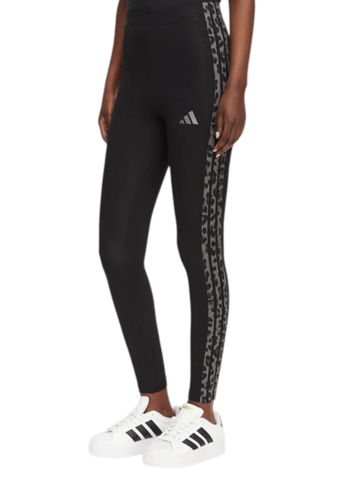 PANTALONI Nero/grigio Adidas