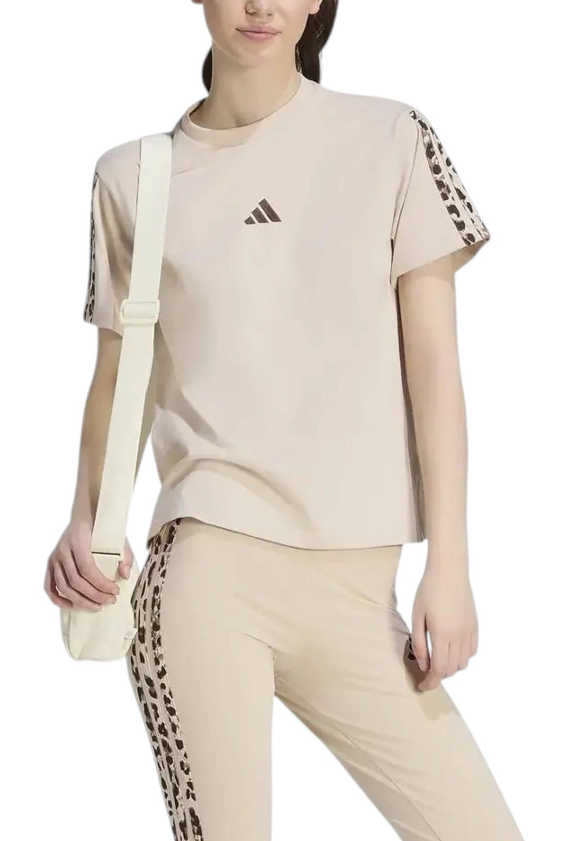 T-SHIRT E CANOTTE Beige/marrone Adidas