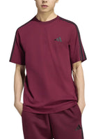T-SHIRT E CANOTTE Bordeaux/nero Adidas