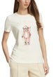 T-SHIRT E CANOTTE Panna/rosa Guess