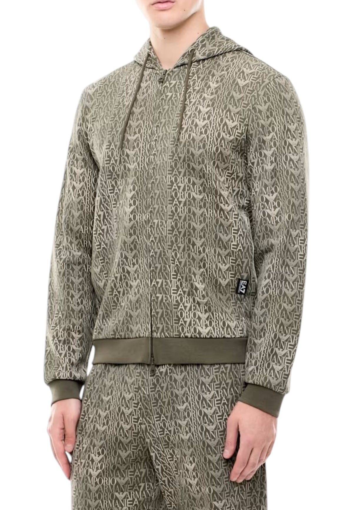 FELPE Verde/beige Ea7