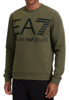 FELPE Verde/nero Ea7