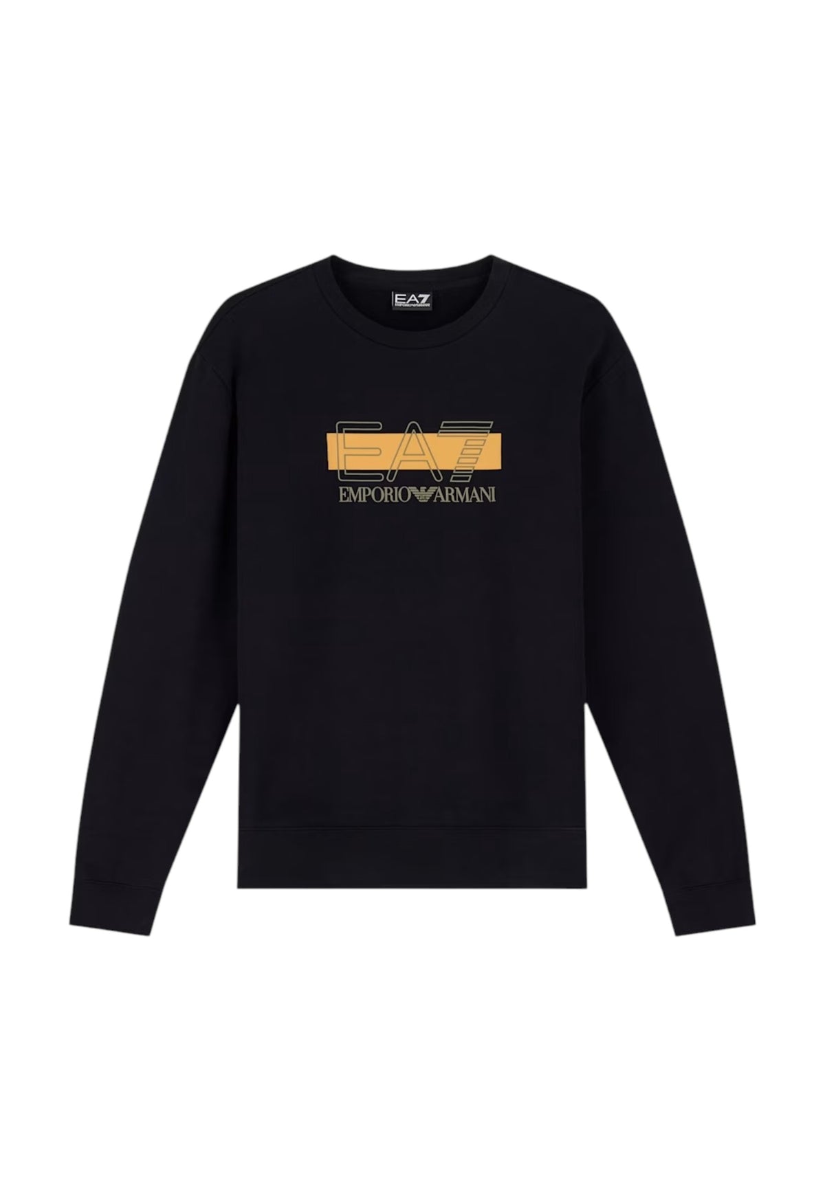 FELPE Nero/arancio Ea7