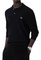 MAGLIONI E POLO Nero Lacoste