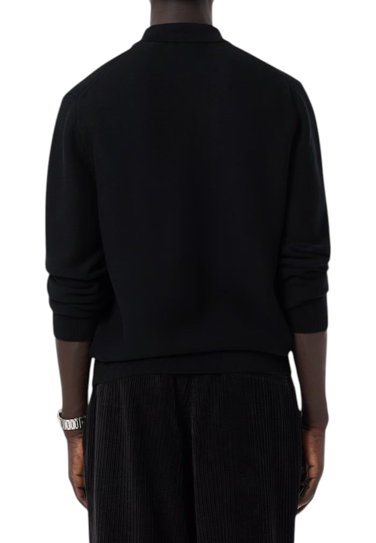 MAGLIONI E POLO Nero Lacoste