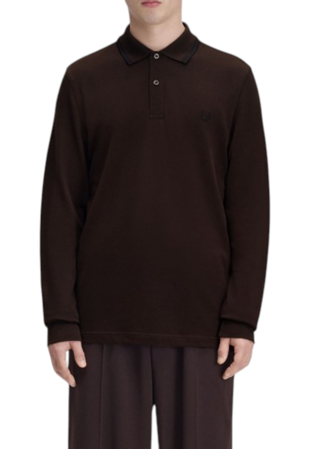 MAGLIONI E POLO Marrone/nero Fred Perry