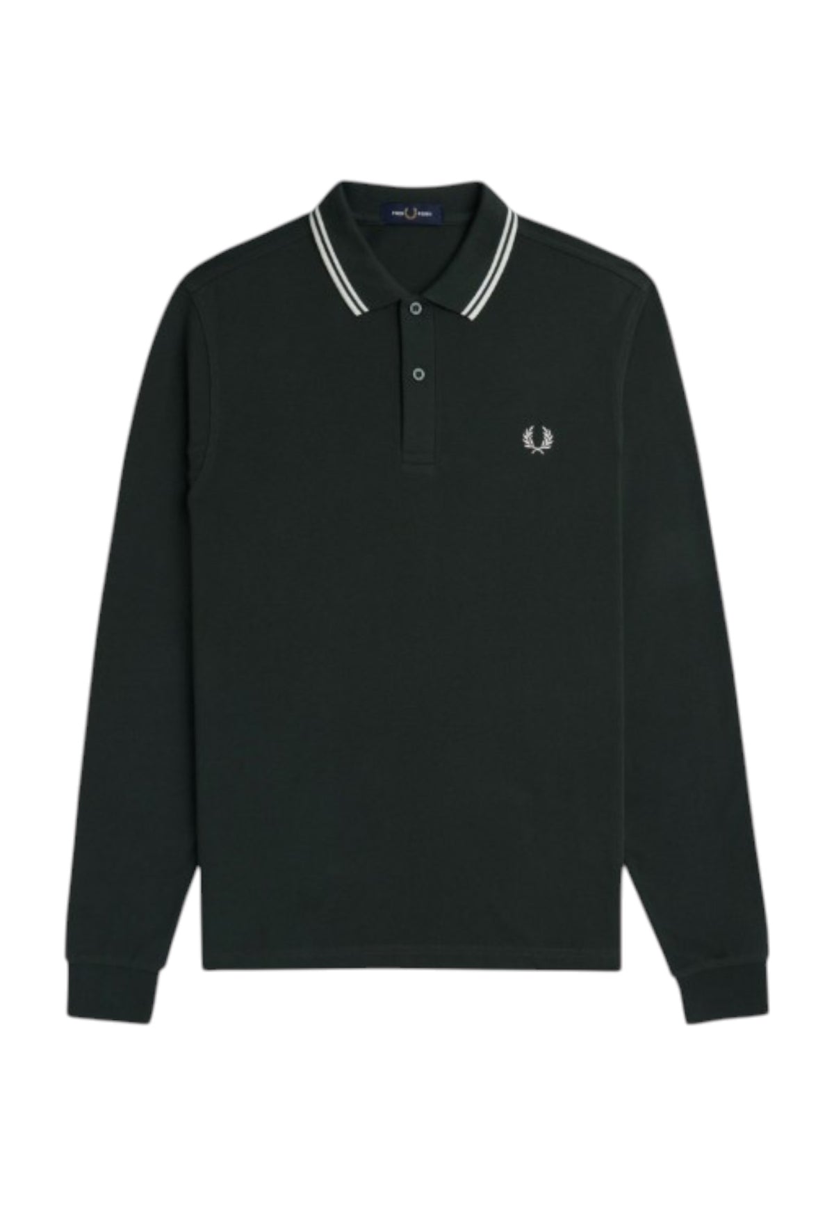 MAGLIONI E POLO Verde/bianco Fred Perry