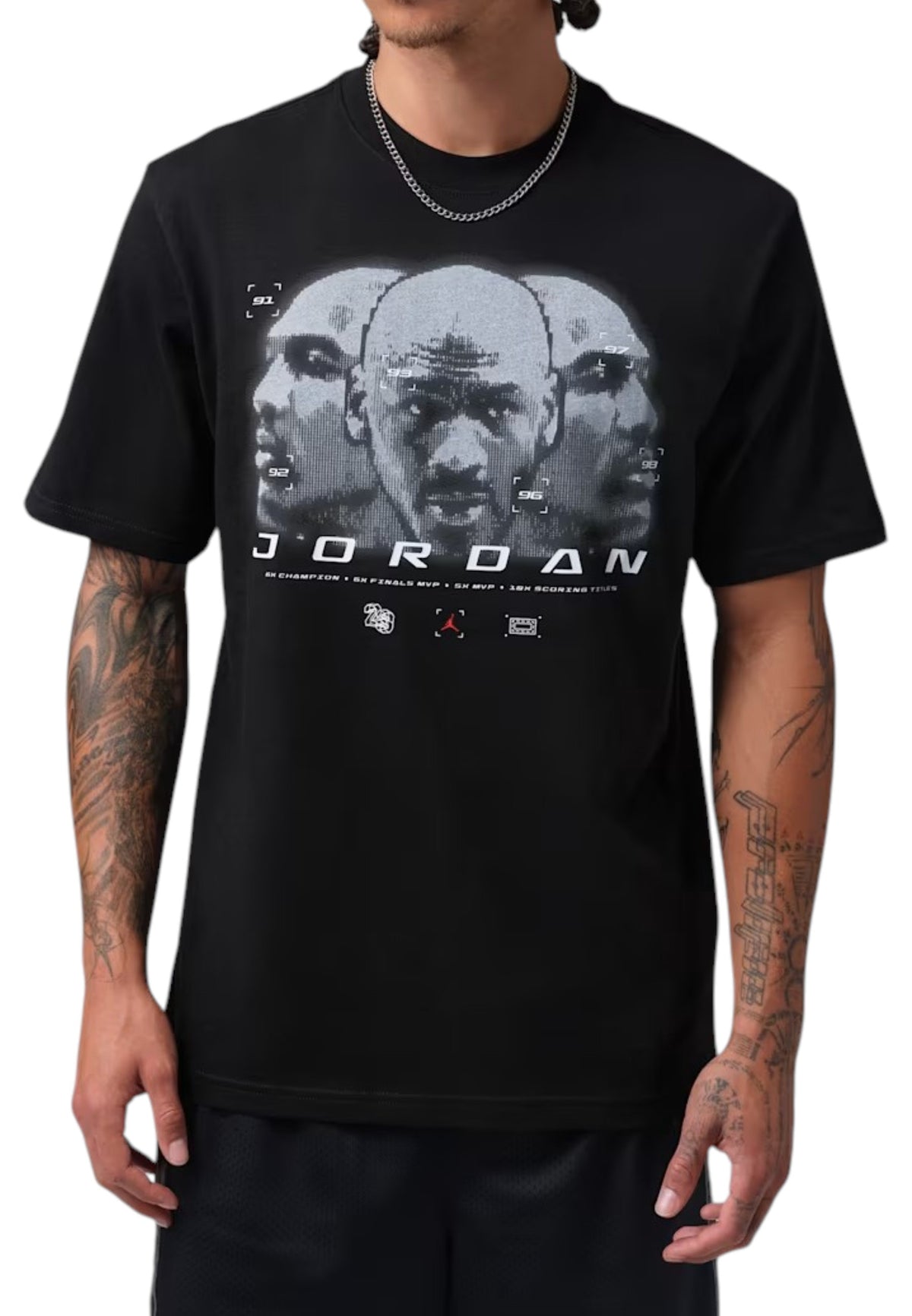 T-SHIRT E CANOTTE Nero/grigio Nike