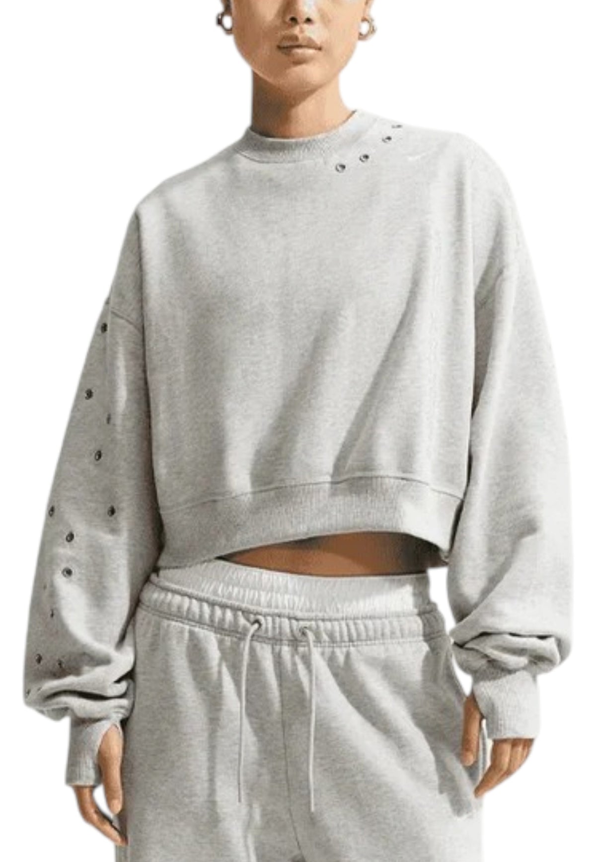 FELPE Grigio Melange Nike