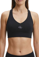 TOP PALESTRA Nero Calvin Klein