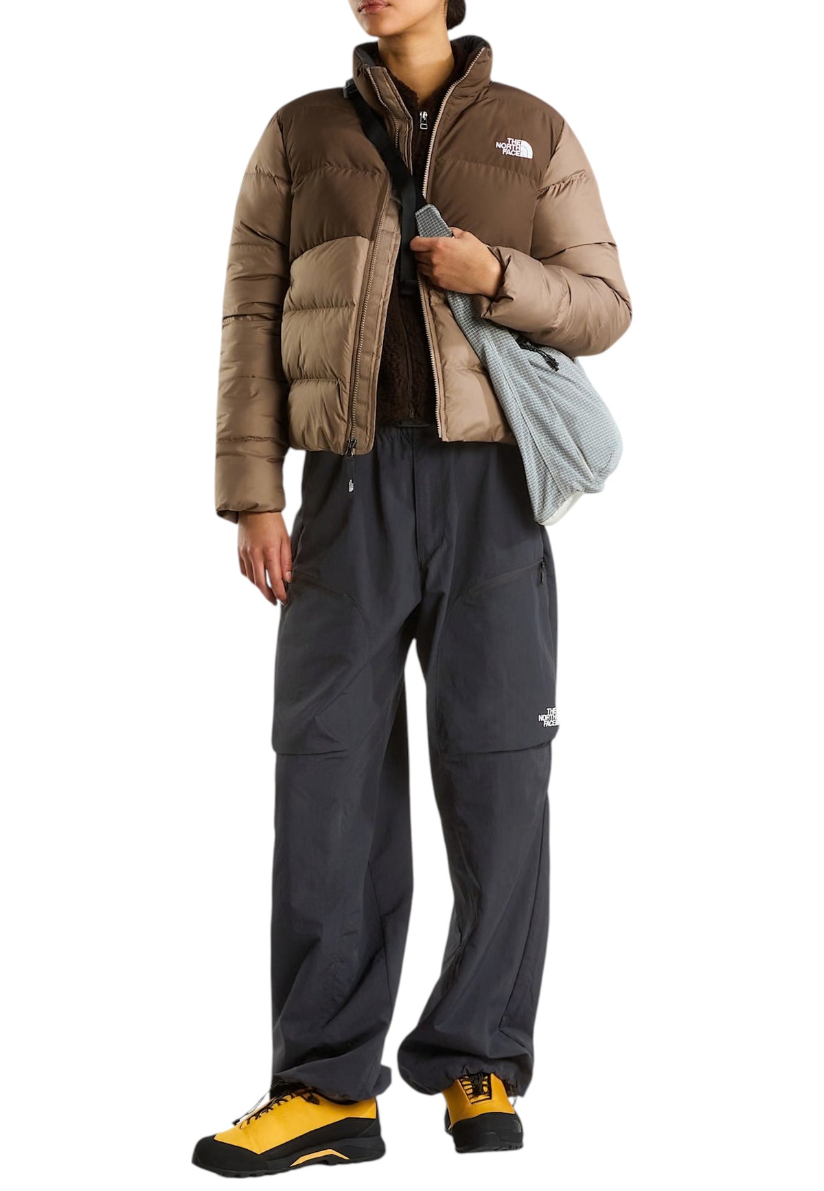 GIUBBINI E GIACCHE Marrone/beige The North Face