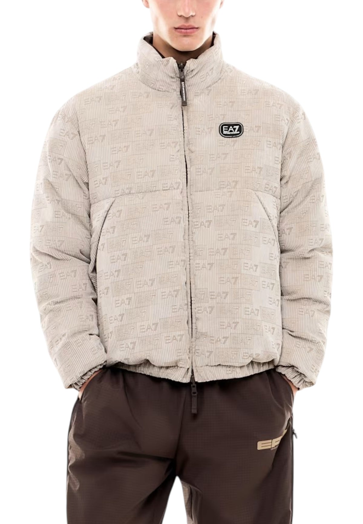 GIUBBINI E GIACCHE Beige/marrone Ea7