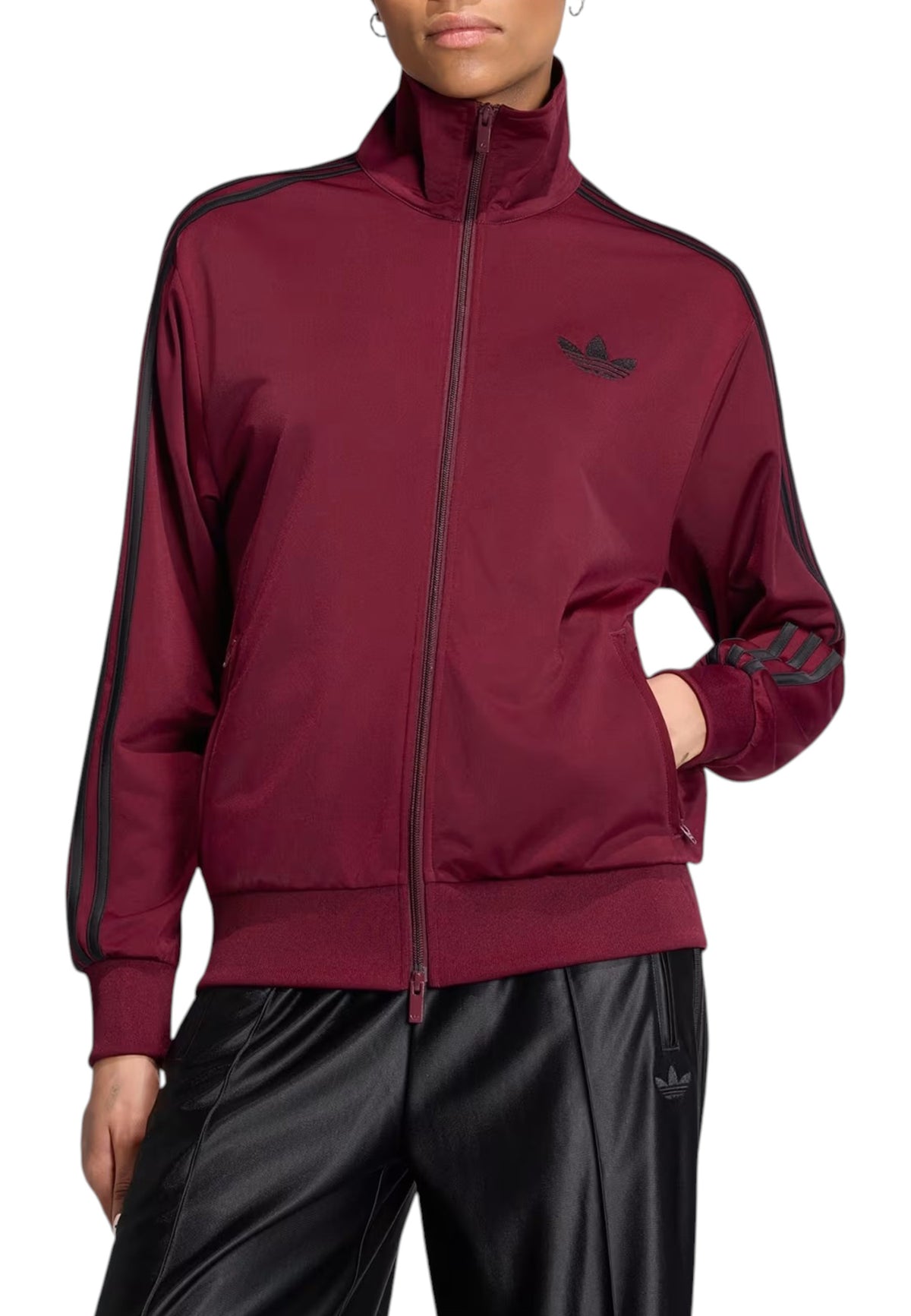 FELPE Bordeaux/nero Adidas Originals