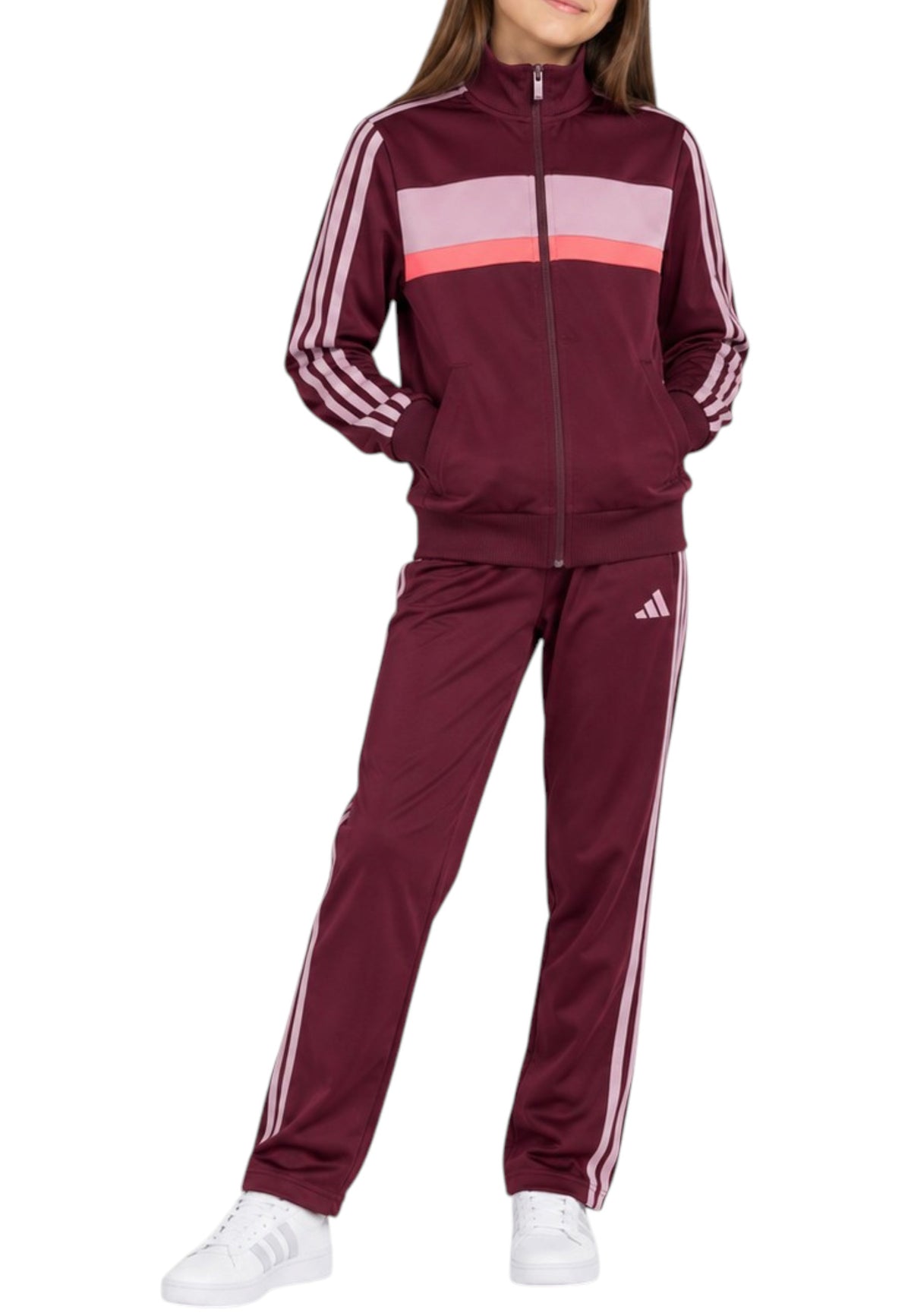TUTE Bordeaux/rosa Adidas