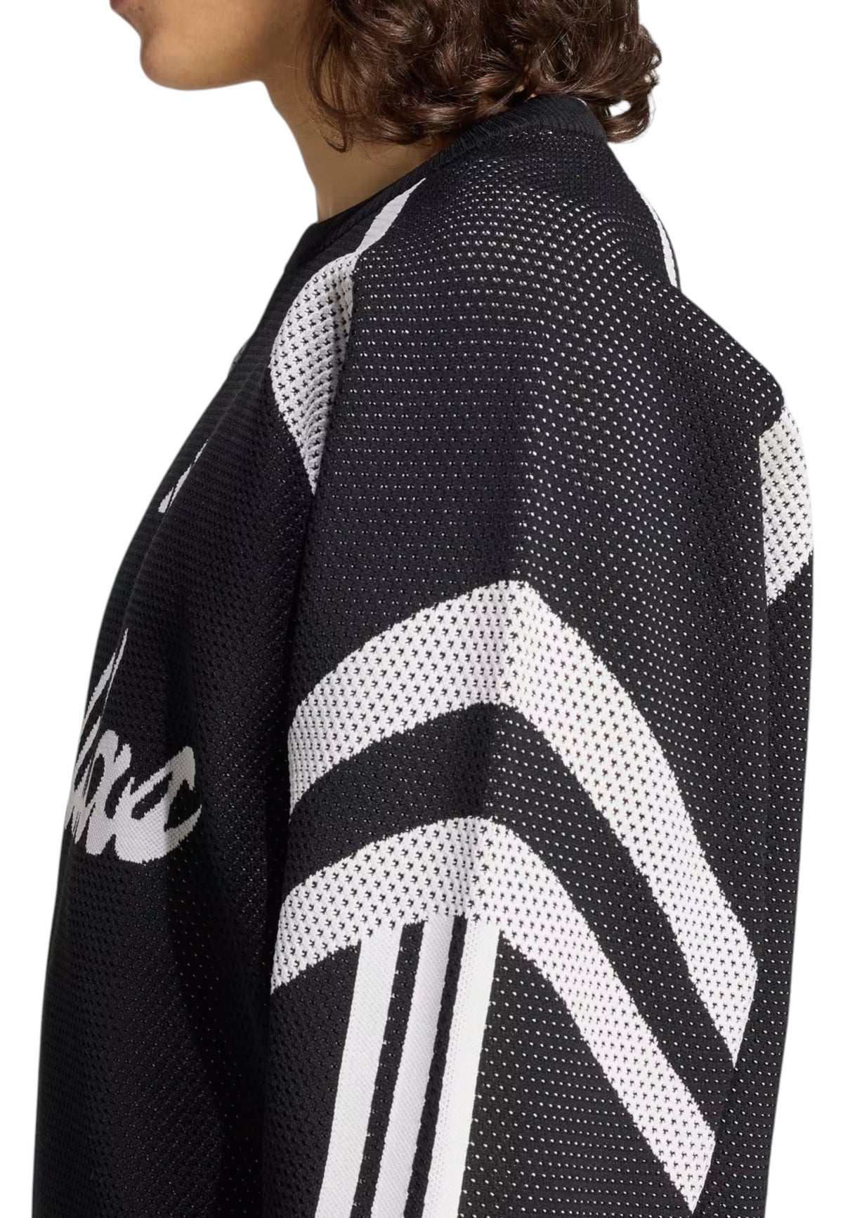MAGLIONI E POLO Nero/bianco Adidas