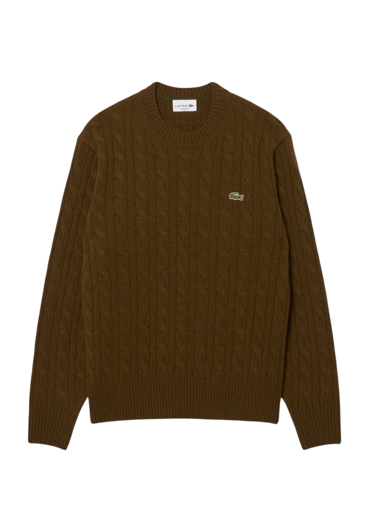 MAGLIONI E POLO Marrone Lacoste