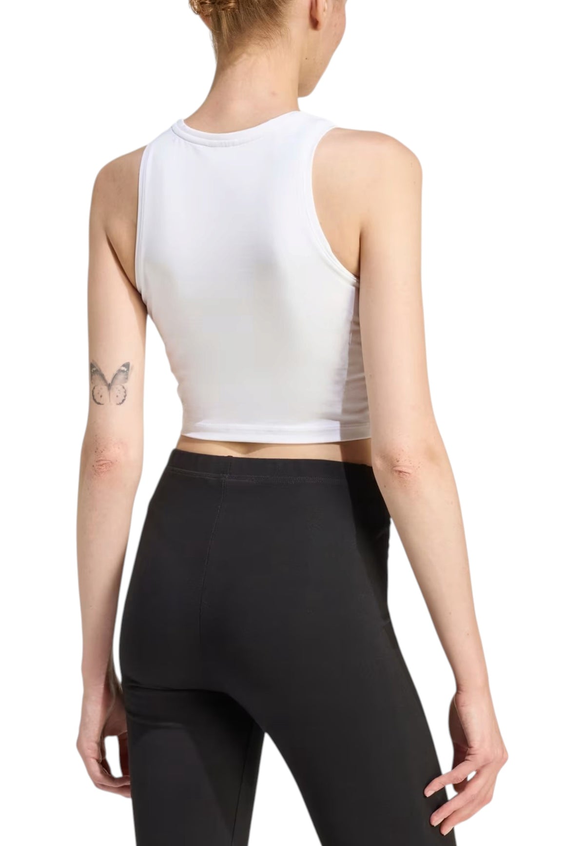 TOP PALESTRA Bianco/nero Adidas