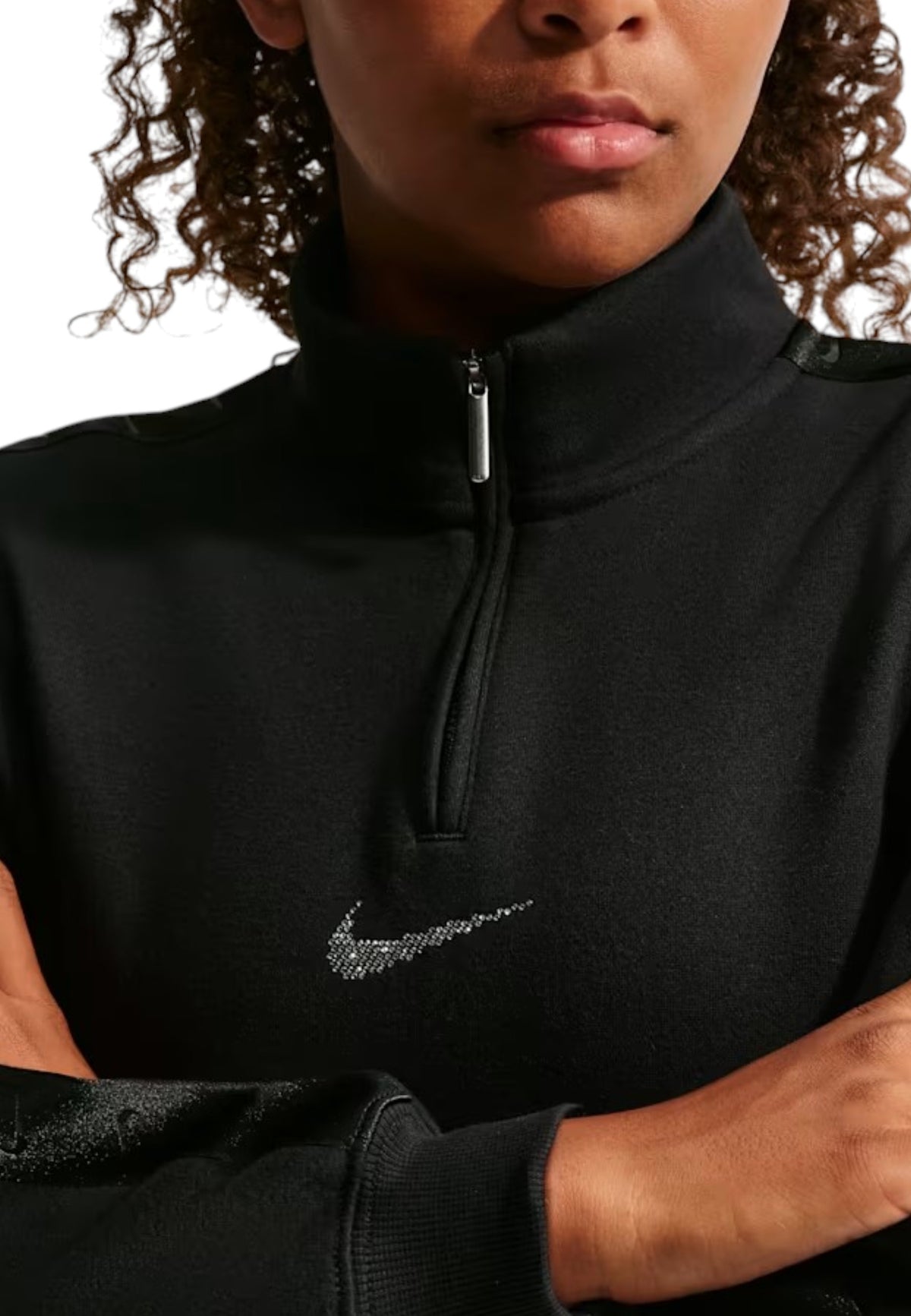 FELPE Nero/argento Nike