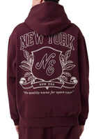FELPE Bordeaux/bianco New Era