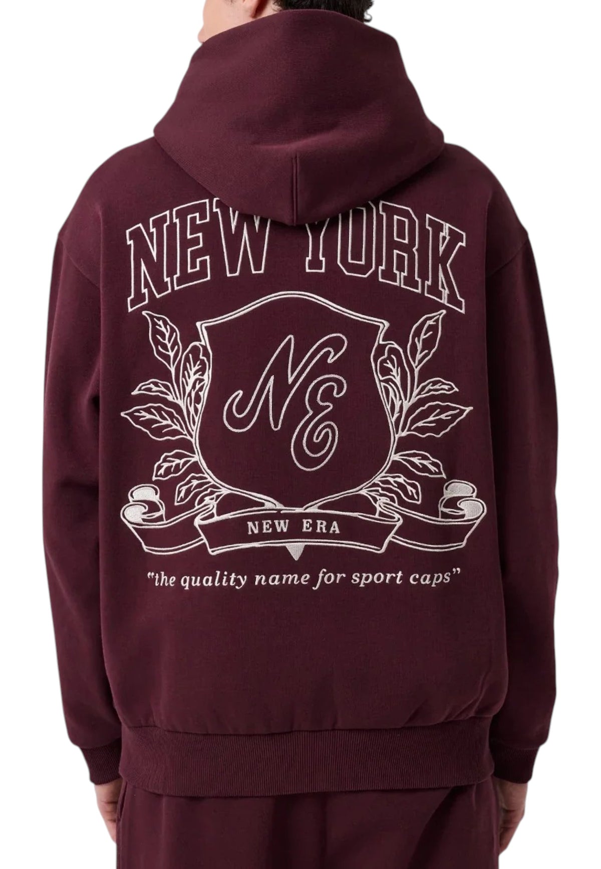 FELPE Bordeaux/bianco New Era
