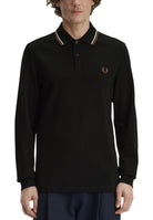 MAGLIONI E POLO Nero/beige Fred Perry