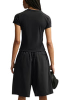T-SHIRT E CANOTTE Nero/argento Nike