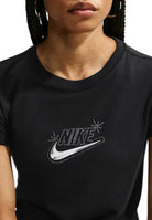 T-SHIRT E CANOTTE Nero/argento Nike
