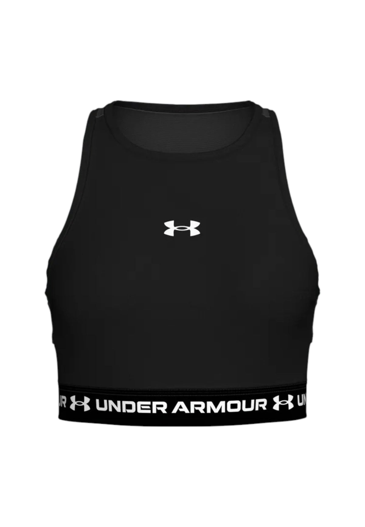 TOP PALESTRA Nero/bianco Under Armour
