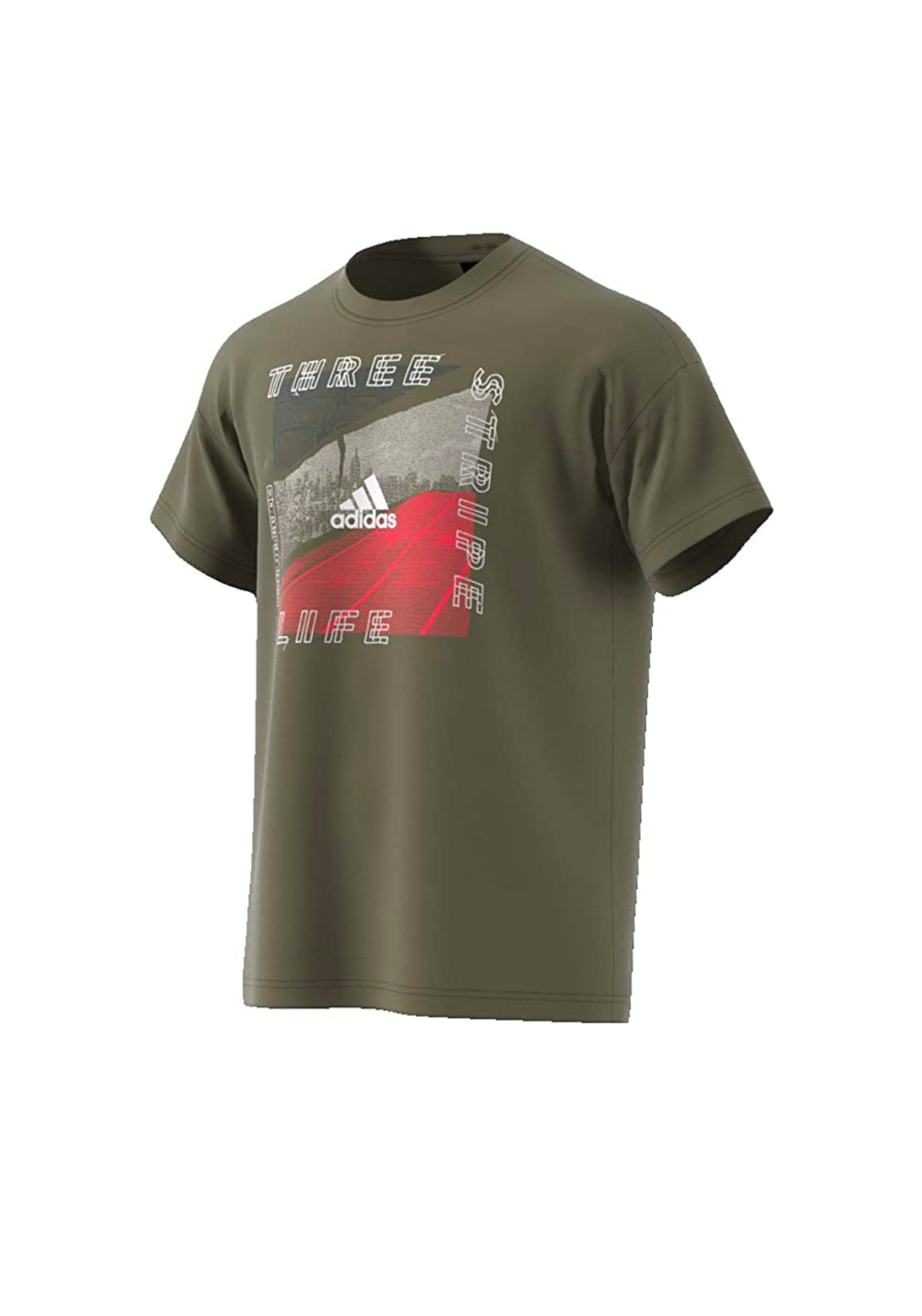 T-SHIRT E CANOTTE Verde Militare Adidas