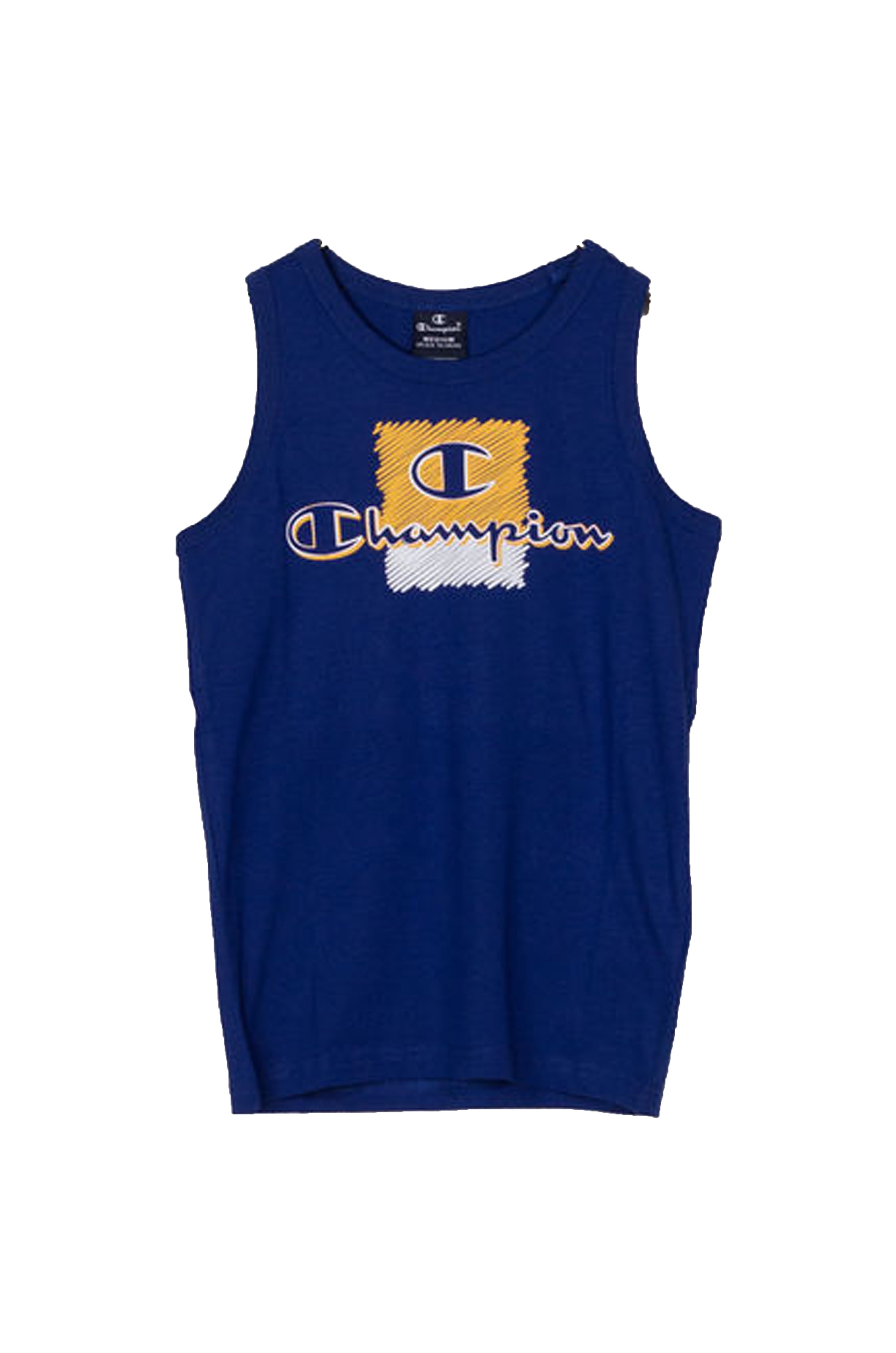 T-SHIRT E CANOTTE Blu Elettrico Champion