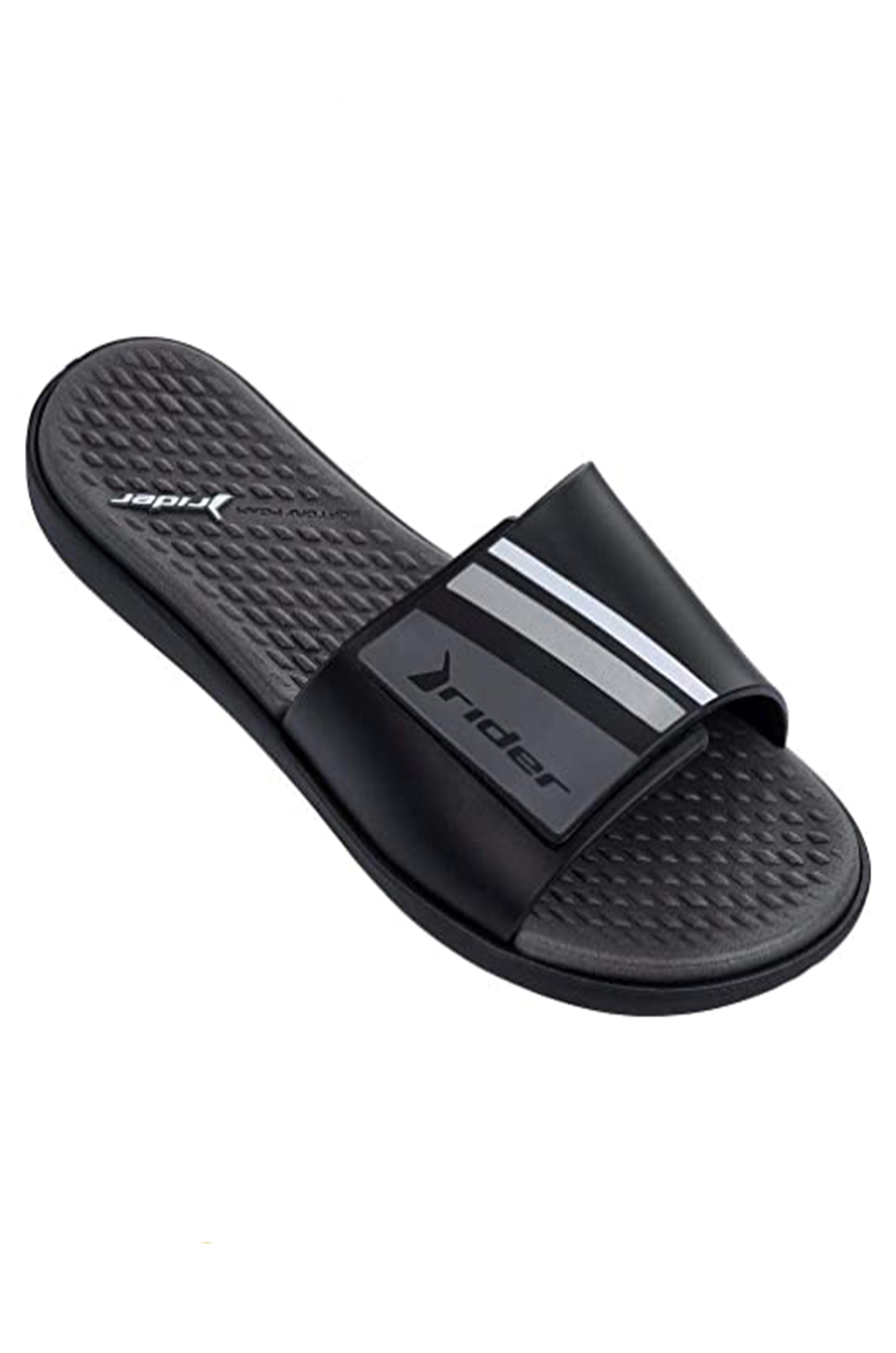 CIABATTE-INFRADITO Nero/grigio Rider