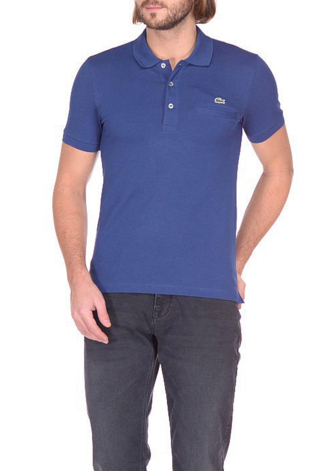 MAGLIONI E POLO Blu Lacoste