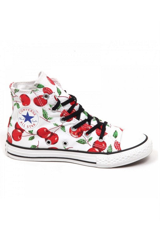 SCARPE Bianco/rosso Converse