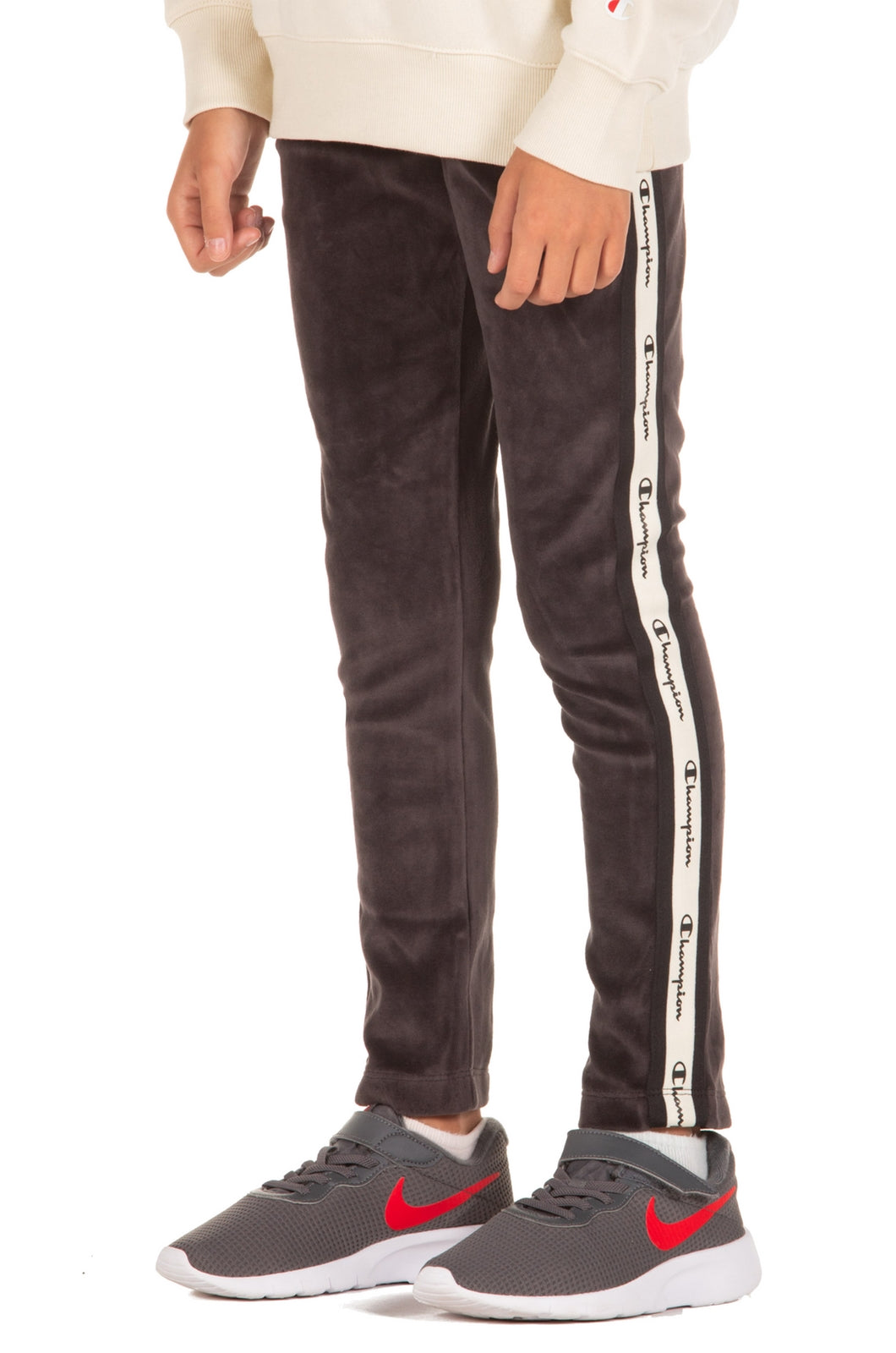 PANTALONI Nero/bianco Champion